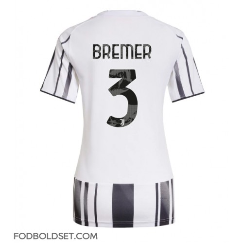 Juventus Gleison Bremer #3 Hjemmebanetrøje Dame 2025-26 Kortærmet